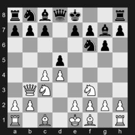 D96 - 1. d4 Nf6 2. c4 g6 3. Nc3 d5 4. Nf3 Bg7 5. Qb3 - Grünfeld Defense: Russian Variation