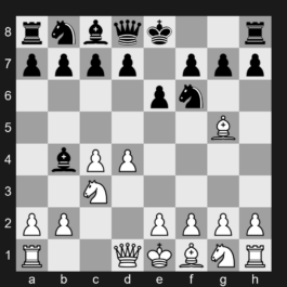 E30 - 1. d4 Nf6 2. c4 e6 3. Nc3 Bb4 4. Bg5 - Nimzo-Indian Defense: Leningrad Variation