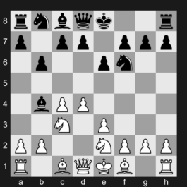 E44 - 1. d4 Nf6 2. c4 e6 3. Nc3 Bb4 4. e3 b6 5. Ne2 - Nimzo-Indian Defense: St. Petersburg Variation