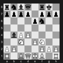 E50 - 1. d4 Nf6 2. c4 e6 3. Nc3 Bb4 4. e3 O-O 5. Nf3 - Nimzo-Indian Defense