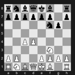 E60 - 1. d4 Nf6 2. Nf3 g6 3. c4 - King's Indian Defense: Normal Variation, King's Knight Variation