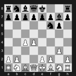 E60 - 1. d4 Nf6 2. c4 g6 3. g3 Bg7 4.... - Grünfeld Defense