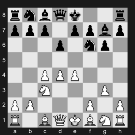 E72 - 1. d4 Nf6 2. c4 g6 3. Nc3 Bg7 4. e4 d6 5. g3 - King's Indian Defense: Normal Variation, Deferred Fianchetto