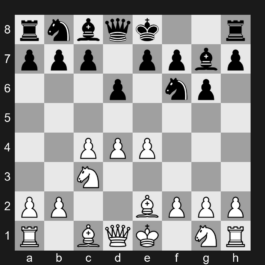E73 - 1. d4 Nf6 2. c4 g6 3. Nc3 Bg7 4. e4 d6 5. Be2 - King's Indian Defense: Normal Variation, Standard Development
