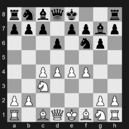 E76 - 1. d4 Nf6 2. c4 g6 3. Nc3 Bg7 4. e4 d6 5. f4 - King's Indian Defense: Four Pawns Attack