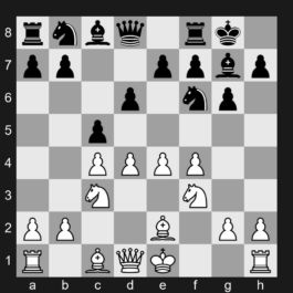 E78 - 1.d4 Nf6 2.c4 g6 3.Nc3 Bg7 4.e4 d6 5.f4 O-O 6.Be2 c5 7.Nf3 - King’s Indian [+0.17]