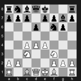 E90 - 1. d4 Nf6 2. c4 g6 3. Nc3 Bg7 4. e4 d6 5. Nf3 - King's Indian Defense: Normal Variation, Rare Defenses