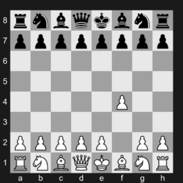 A02 - A03 1. f4 Bird's opening