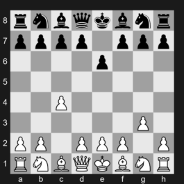 A13 - 1. c4 e6 2. g3 - English Opening: Agincourt Defense, Bogoljubow Defense