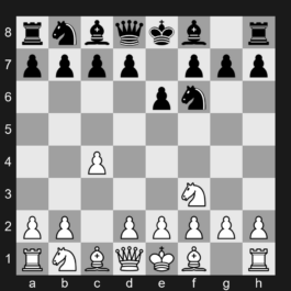 A15 - 1. Nf3 Nf6 2. c4 e6 - English opening