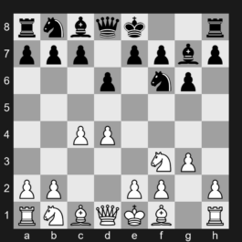 A53 - 1. d4 Nf6 2. c4 d6 3. Nf3 g6 4. g3 Bg7 - Old Indian Defense