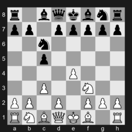 B22 - 1. e4 c5 2. Nf3 Nc6 3. c3