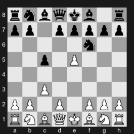 B22 - 1. e4 c5 2. c3 Nf6 3. e5 - Sicilian