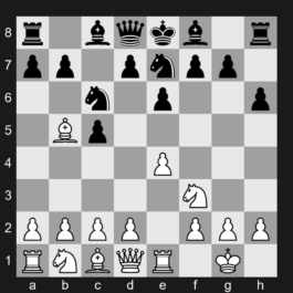 B30 - 1. e4 c5 2. Nf3 Nc6 3. Bb5 e6 4. O-O Nge7 5. Re1 h6 - 1. e4 c5 2. Nf3 Nc6 3. Bb5 e6