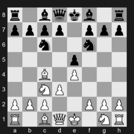 C24 - 1. e4 e5 2. Bc4 Nf6 3. d3 Nc6 4. Nc3 - Bishop's Opening: Vienna Hybrid