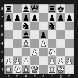 C50 - 1. e4 e5 2. Nf3 Nc6 3. Bc4 Nf6 4. d3 Bc5 5. O-O O-O - Italian Game: Giuoco Pianissimo, Normal