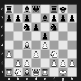 C55 - 1. e4 e5 2. Nf3 Nc6 3. Bc4 Nf6 4. d3 Be7 5. O-O O-O 6. Re1 d6 7. a3 - Italian Game: Two Knights Defense, Modern Bishop's Opening