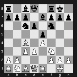 C55 - 1. e4 e5 2. Nf3 Nc6 3. Bc4 Nf6 4. d3 Be7 5. O-O O-O 6. Re1 d6 7. c3 - Italian Game: Two Knights Defense, Modern Bishop's Opening