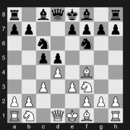 D02 - 1. d4 Nf6 2. Nf3 d5 3. Bf4 c5 4. e3 Nc6 5. c3 - London System