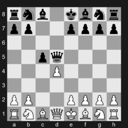 D06 - 1. d4 d5 2. c4 c5 3. cxd5 Qxd5