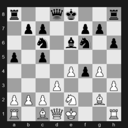 FIDE World Blitz Championship 2025 – Round 1 – Caruana Fabiano – 1-0 – Grebnev Aleksey – G8