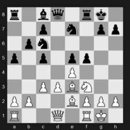 FIDE World Blitz Championship 2025 – Round 22 – Caruana Fabiano – 0-1 – Carlsen Magnus – G385