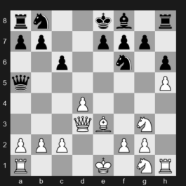 FIDE World Blitz Championship 2025 – Round 7 – Abdusattorov Nodirbek – 1-0 – Van Foreest Jorden – G122