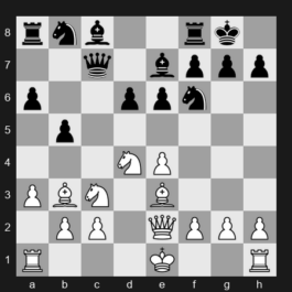 FIDE World Cup 2025 – Round R1 Classical 1 – Cori Quispe Kevin Joel – 0-1 – Idani Pouya – G40