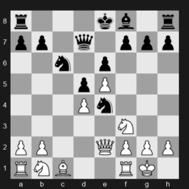 FIDE World Cup 2025 – Round R1 Classical 1 – Garcia Pantoja Roberto – 1/2-1/2 – Karthik Venkataraman – G57