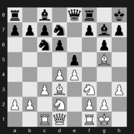 FIDE World Cup 2025 – Round R1 Classical 2 – Elbilia Jacques – 1/2-1/2 – Maksim Chigaev – G91