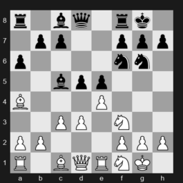 FIDE Candidates 2024 – Round 8 – Nakamura, Hikaru – 1-0 – Caruana, Fabiano