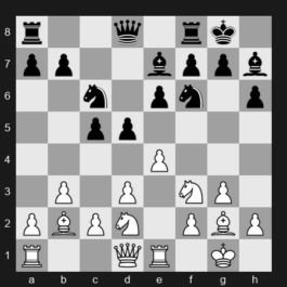 FIDE Candidates 2024 – Round 9 – Firouzja, Alireza – 1/2-1/2 – Nepomniachtchi, Ian