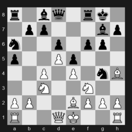 Tata Steel Masters 2024 – Round 6 – Warmerdam, Max – 1-0 – Donchenko, Alexander