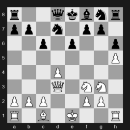 Saint Louis Rapid 2024 – Round 3 – Dominguez Perez Leinier – 1/2-1/2 – Firouzja Alireza – G13