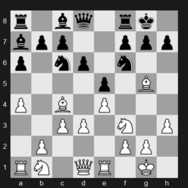 Saint Louis Blitz 2024 – Round 5 – Dominguez Perez Leinier – 1-0 – Praggnanandhaa R – G22