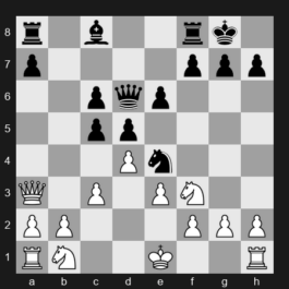 FIDE World Championship Match 2024 – Round 6 – Ding Liren – 1/2-1/2 – Gukesh D – G6