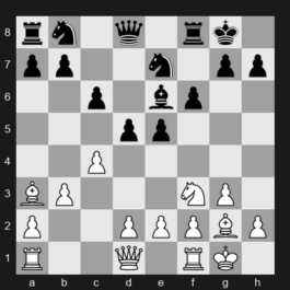FIDE World Championship Match 2024 – Round 8 – Ding Liren – 1/2-1/2 – Gukesh D – G8