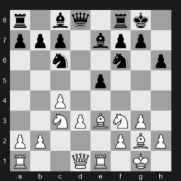 FIDE World Championship Match 2024 – Round 12 – Ding Liren – 1-0 – Gukesh D – G12