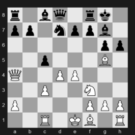 Tata Steel Chess 2025 – Round 8 – Mendonca Leon Luke – 1/2-1/2 – Van Foreest Jorden – G49