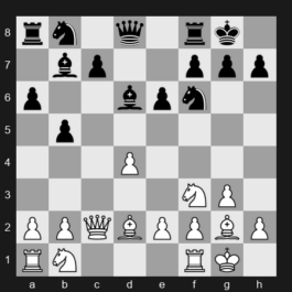 Tata Steel Chess 2025 – Round 13 – Fedoseev Vladimir – 1/2-1/2 – Wei Yi – G79