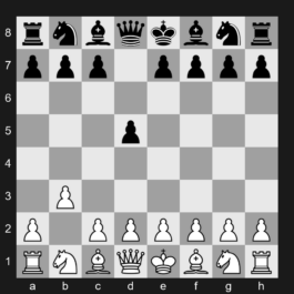 A01 - 1. b3 d5 - Nimzo-Larsen Attack: Classical Variation
