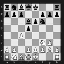A13 - 1. c4 e6 2. Nf3 d5 3. g3 Nf6 4. Bg2 Bd6 - English Opening: Agincourt Defense, Bogoljubow Defense