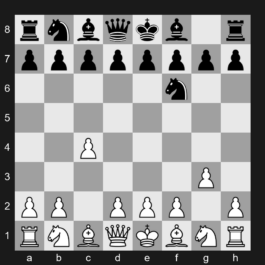 A15 - 1. c4 Nf6 2. g3 - English Opening: Anglo-Indian Defense