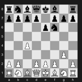A15 - 1. c4 Nf6 2. g3 e6 - English Opening: Anglo-Indian Defense