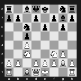 A37 - 1. c4 c5 2. g3 g6 3. Bg2 Bg7 4. Nc3 Nc6 5. Nf3 e6 - English Opening: Symmetrical Variation, Three Knights, Fianchetto Variation