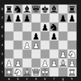 A90 - 1. d4 e6 2. c4 f5 3. g3 Nf6 4. Bg2 d5 5. Nh3 - Dutch Defense: Classical Variation
