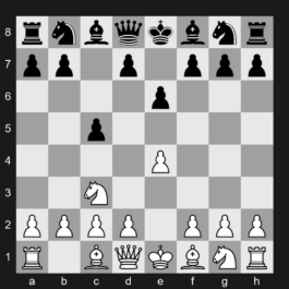 B23 - 1. e4 c5 2. Nc3 e6 - Sicilian Defense: Closed