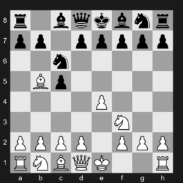 B30 - 1. e4 c5 2. Nf3 Nc6 3. Bb5 - Sicilian Defense: Nyezhmetdinov-Rossolimo Attack