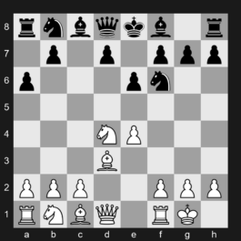 B42 - 1. e4 c5 2. Nf3 e6 3. d4 cxd4 4. Nxd4 a6 5. Bd3 Nf6 6. O-O - Sicilian Defense: Kan Variation, Modern Variation