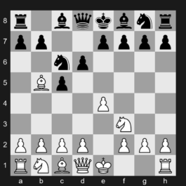 B51 - 1. e4 c5 2. Nf3 d6 3. Bb5 Nc6 - Sicilian Defense: Moscow Variation